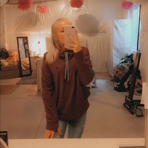 Purple adidas hoodie